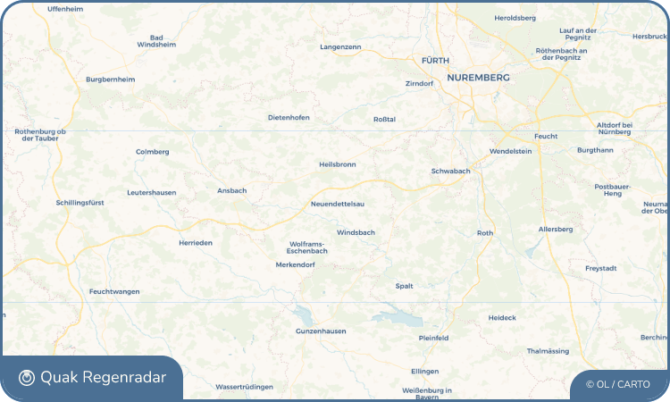 Regenradar-Widget für Neuendettelsau