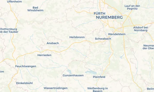 Regenradar Vorschaubild - Aktuelle Niederschläge in Neuendettelsau und Umgebung