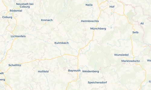 Regenradar Vorschaubild - Aktuelle Niederschläge in Neuenmarkt und Umgebung