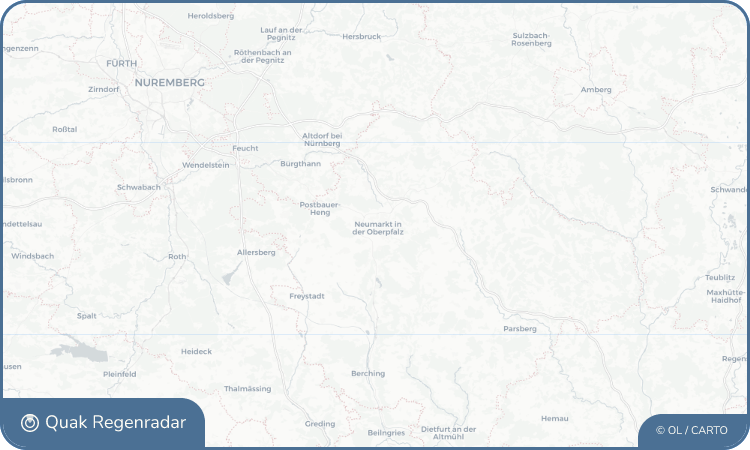 Regenradar-Widget für Neumarkt in der Oberpfalz