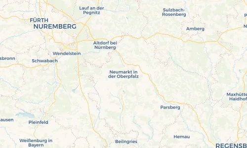 Regenradar Vorschaubild - Aktuelle Niederschläge in Neumarkt in der Oberpfalz und Umgebung