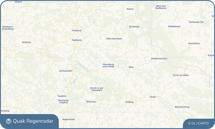 Regenradar-Widget für Neunburg vorm Wald