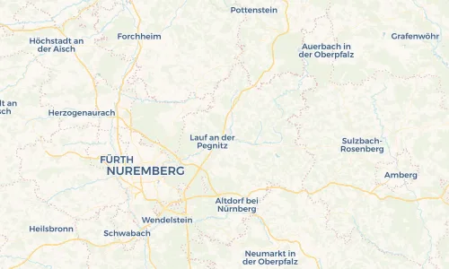 Regenradar Vorschaubild - Aktuelle Niederschläge in Neunkirchen am Sand und Umgebung
