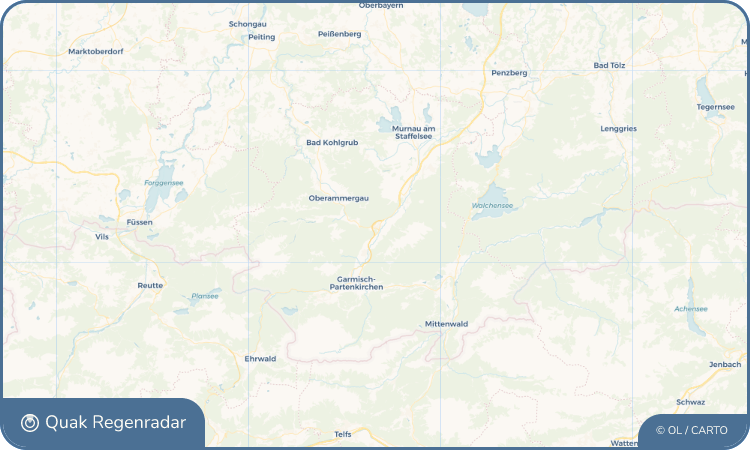 Quak Regenradar-Widget Oberau