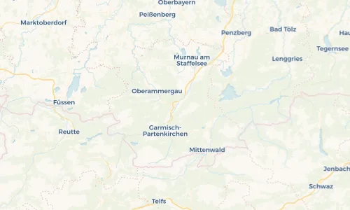 Regenradar Vorschaubild - Aktuelle Niederschläge in Oberau und Umgebung