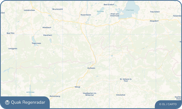 Quak Regenradar-Widget Oberaudorf