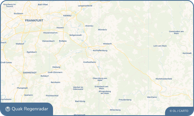 Quak Regenradar-Widget Obernau