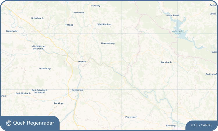 Quak Regenradar-Widget Obernzell
