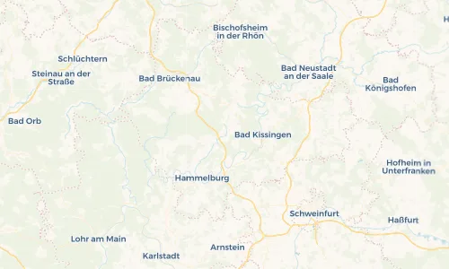 Regenradar Vorschaubild - Aktuelle Niederschläge in Oberthulba und Umgebung