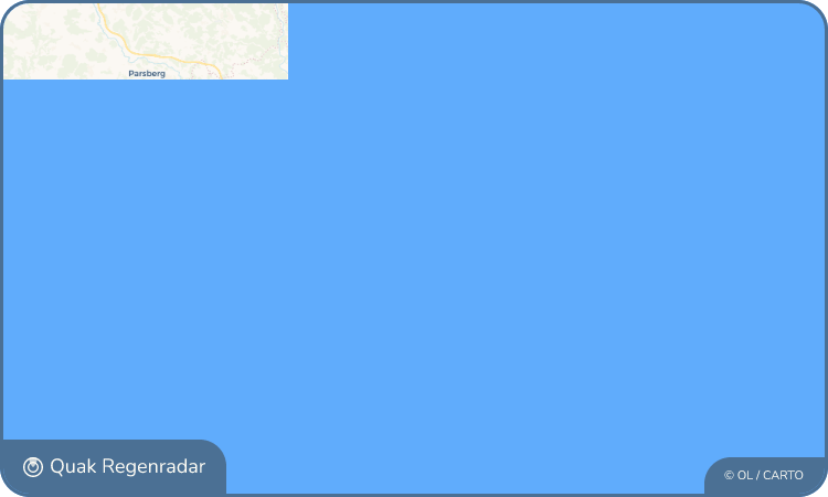 Regenradar-Widget für Obertraubling