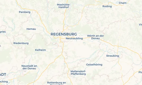 Regenradar Vorschaubild - Aktuelle Niederschläge in Obertraubling und Umgebung
