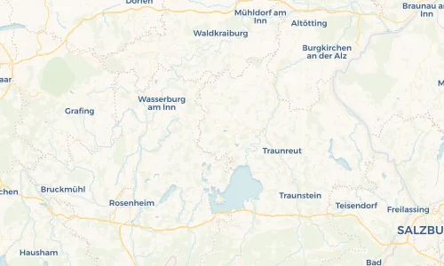 Regenradar Vorschaubild - Aktuelle Niederschläge in Obing und Umgebung