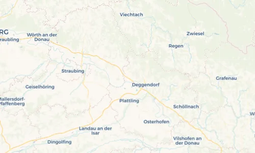 Regenradar Vorschaubild - Aktuelle Niederschläge in Offenberg und Umgebung
