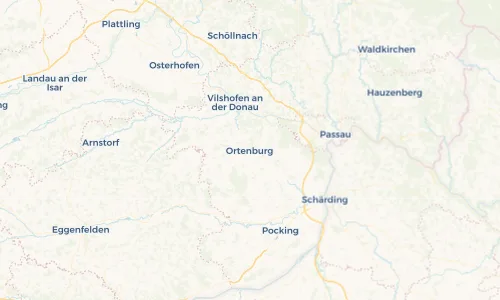 Regenradar Vorschaubild - Aktuelle Niederschläge in Ortenburg und Umgebung