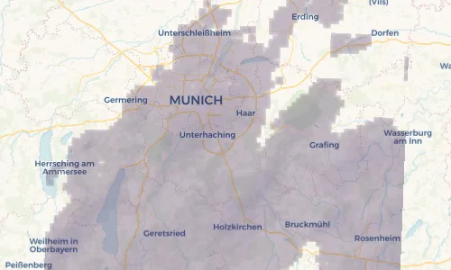 Regenradar Vorschaubild - Aktuelle Niederschläge in Ottobrunn und Umgebung