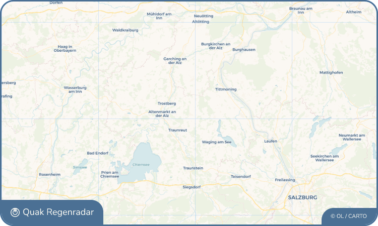 Quak Regenradar-Widget Palling