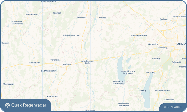 Quak Regenradar-Widget Penzing