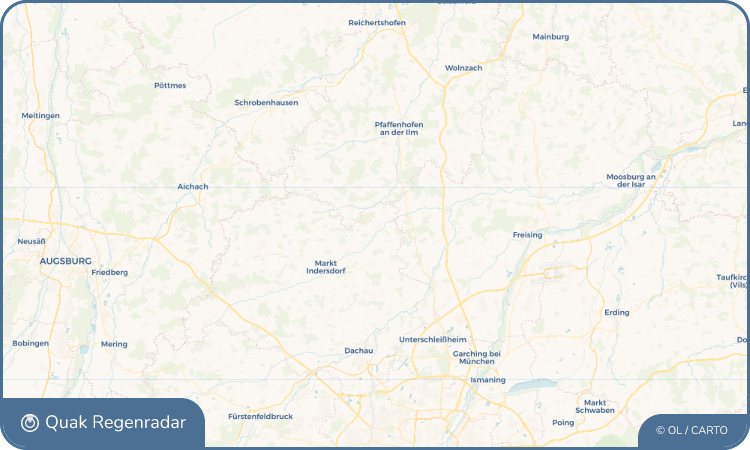 Quak Regenradar-Widget Petershausen