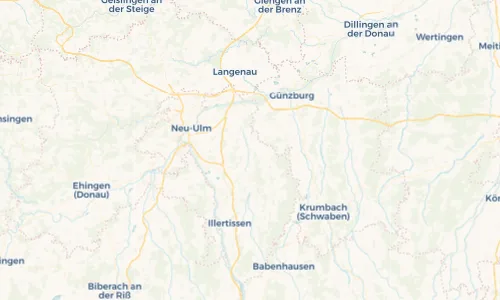 Regenradar Vorschaubild - Aktuelle Niederschläge in Pfaffenhofen an der Roth und Umgebung