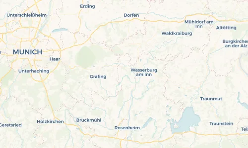 Regenradar Vorschaubild - Aktuelle Niederschläge in Pfaffing und Umgebung