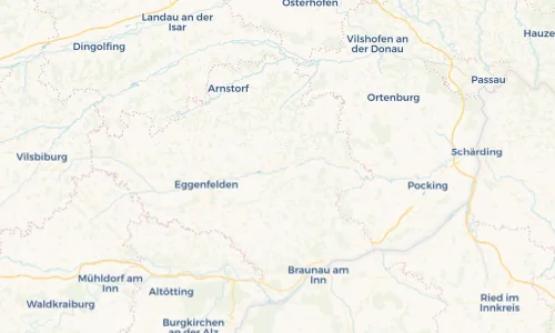 Regenradar Vorschaubild - Aktuelle Niederschläge in Pfarrkirchen und Umgebung