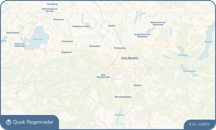 Quak Regenradar-Widget Piding
