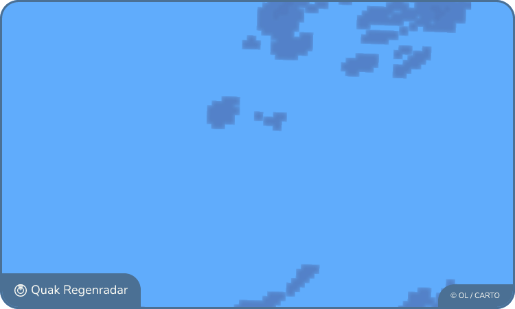Quak Regenradar-Widget Poing