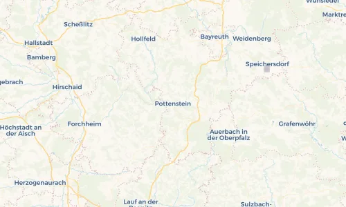 Regenradar Vorschaubild - Aktuelle Niederschläge in Pottenstein und Umgebung