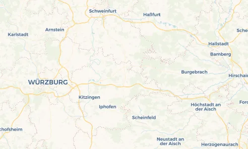 Regenradar Vorschaubild - Aktuelle Niederschläge in Prichsenstadt und Umgebung