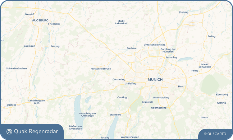 Quak Regenradar-Widget Puchheim