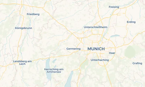 Regenradar Vorschaubild - Aktuelle Niederschläge in Puchheim und Umgebung