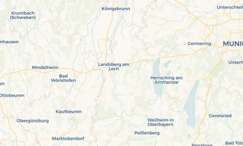 Regenradar Vorschaubild - Aktuelle Niederschläge in Pürgen und Umgebung