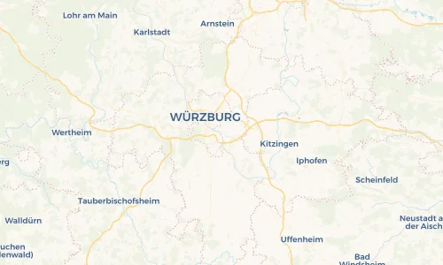Regenradar Vorschaubild - Aktuelle Niederschläge in Randersacker und Umgebung