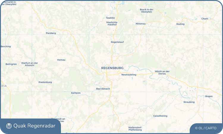 Quak Regenradar-Widget Regensburg