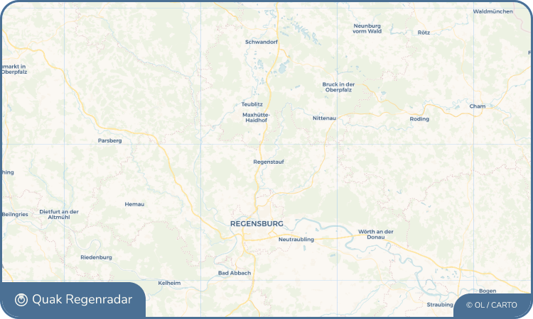 Quak Regenradar-Widget Regenstauf