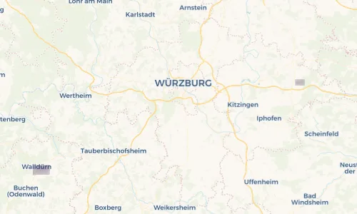 Regenradar Vorschaubild - Aktuelle Niederschläge in Reichenberg und Umgebung