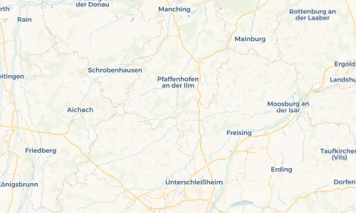 Regenradar Vorschaubild - Aktuelle Niederschläge in Reichertshausen und Umgebung