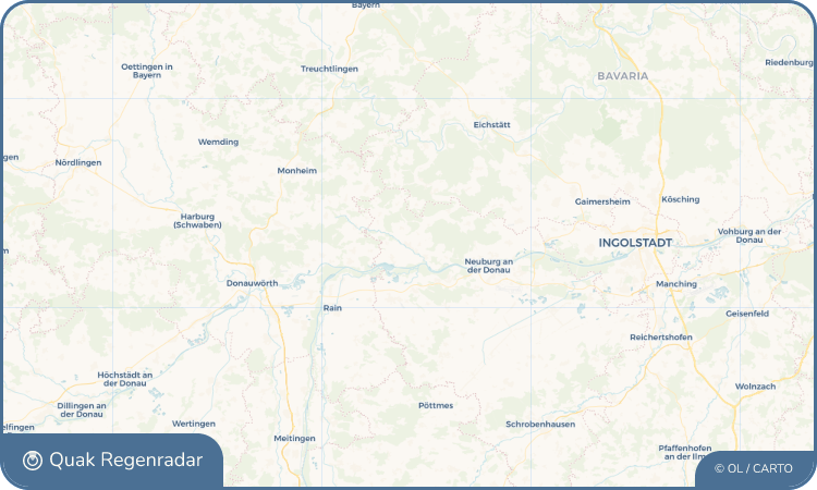 Quak Regenradar-Widget Rennertshofen
