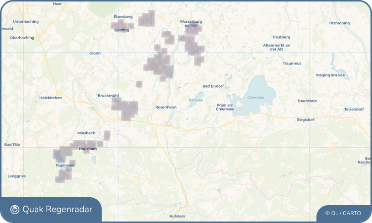 Quak Regenradar-Widget Riedering