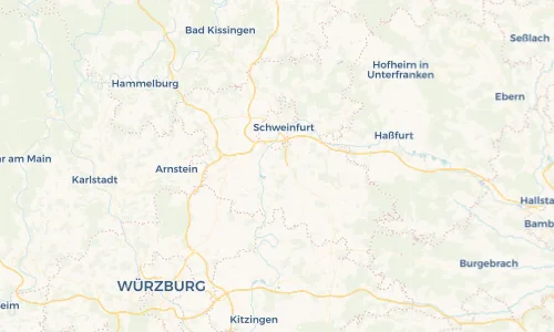 Regenradar Vorschaubild - Aktuelle Niederschläge in Röthlein und Umgebung