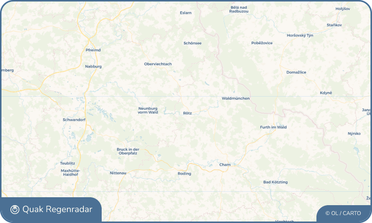 Quak Regenradar-Widget Rötz