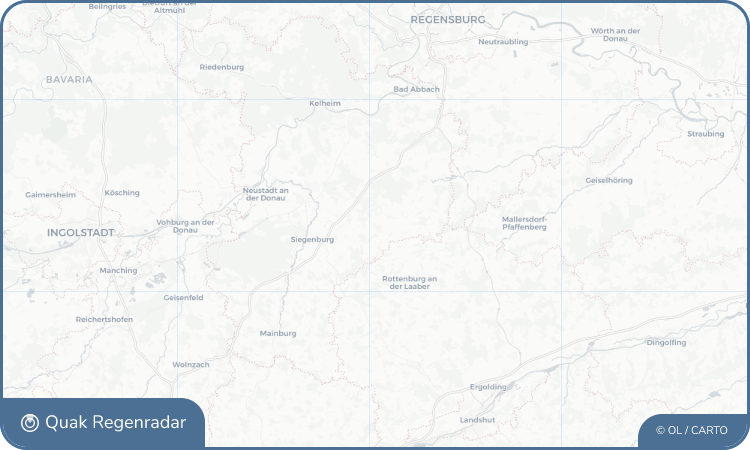 Regenradar-Widget für Rohr in Niederbayern