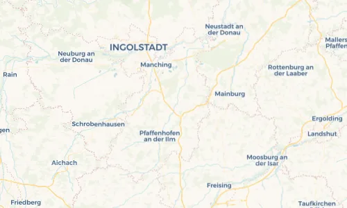 Regenradar Vorschaubild - Aktuelle Niederschläge in Rohrbach an der Ilm und Umgebung