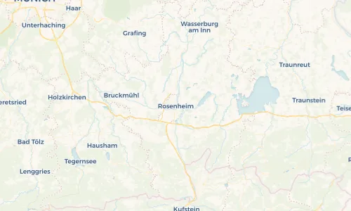 Regenradar Vorschaubild - Aktuelle Niederschläge in Rosenheim und Umgebung