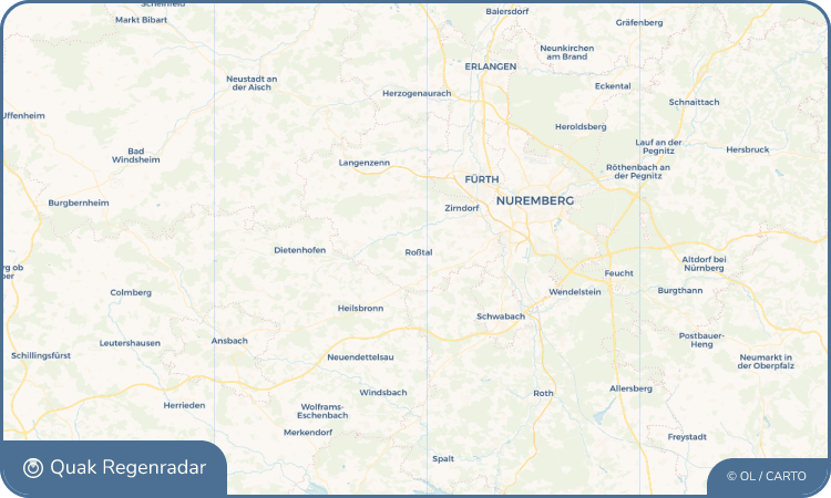 Quak Regenradar-Widget Roßtal