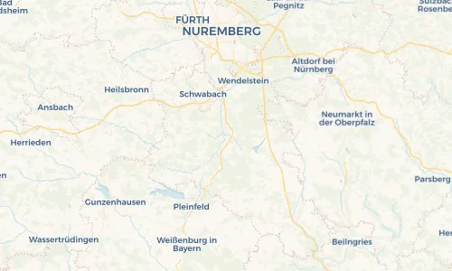 Regenradar Vorschaubild - Aktuelle Niederschläge in Roth und Umgebung