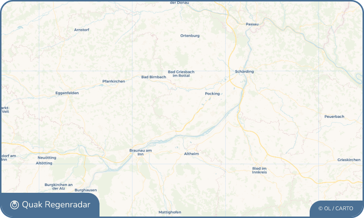 Quak Regenradar-Widget Rotthalmünster