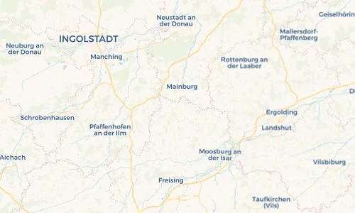Regenradar Vorschaubild - Aktuelle Niederschläge in Rudelzhausen und Umgebung