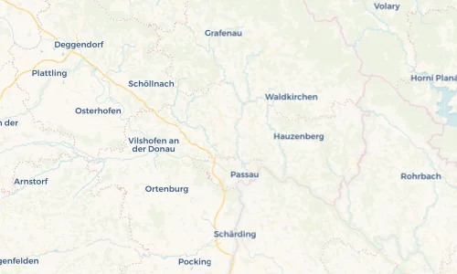 Regenradar Vorschaubild - Aktuelle Niederschläge in Ruderting und Umgebung