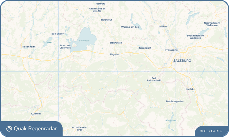 Regenradar-Widget für Ruhpolding